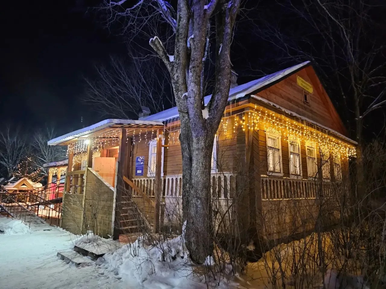 Новогодняя сказка в Новгородской области